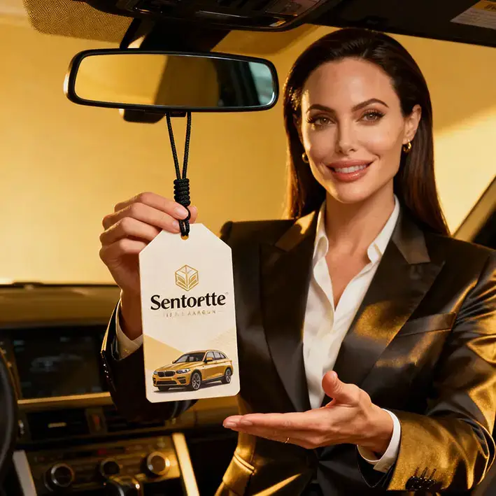 Sentorette personalized car air fresheners gadget for events, rallies, solidarity demonstrations﻿﻿