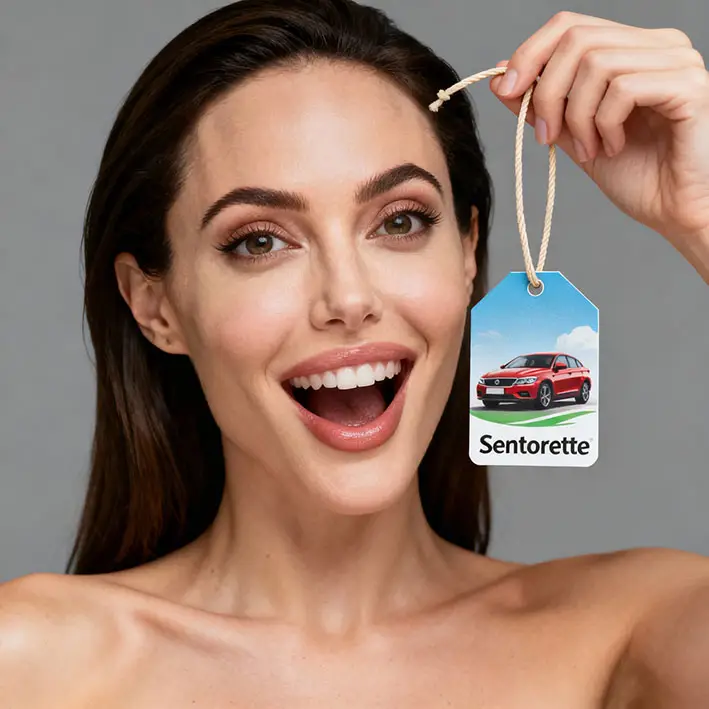 Sentorette car air freshener: Surprise and Pleasure Effect