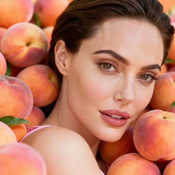 Custom car air freshener with Peach essence: sweet and fruity fragrance, intense and enveloping, for a long-lasting experience of freshness and pleasure in your car.